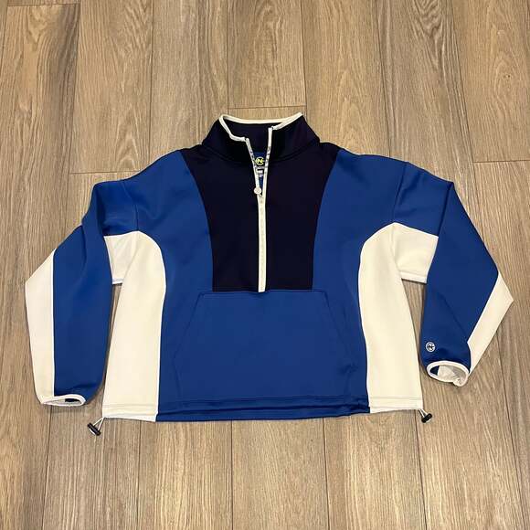 Nautica Competition Jackets & Blazers - Nautica Competition Women's Size XL Track Warm Up Jacket blue white